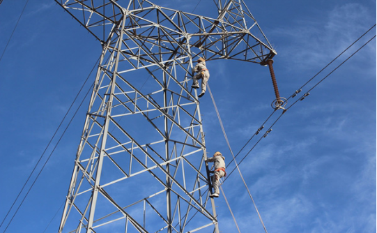 枣临铁路兰陵西站建设铁路专线涉及电力线改造工程(220KV)