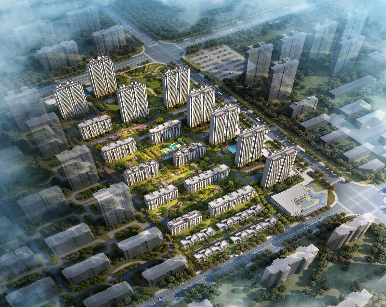 汇众中梁国宾府住宅小区
